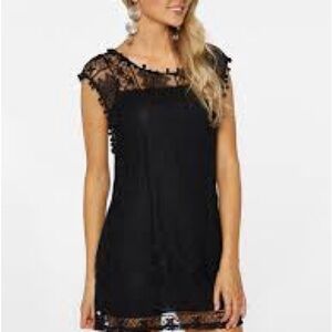 Black mini dress new with tags
